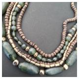 Multi-Strand Beaded Necklace