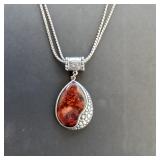 Teardrop Pendant Necklace