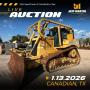 W4 SERVICES - RETIREMENT AUCTION - TUESDAY, JANUARY 13TH, 2026 at 9:00 AM CT