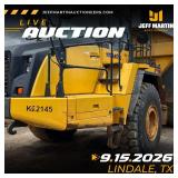 J MICHAEL DESIGN & CONSTRUCTION RETIREMENT AUCTION - TUESDAY, SEPTEMBER 15TH AT 9AM CT