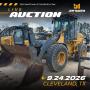 HOUSTON CONSTRUCTION EQUIPMENT AND TRUCK AUCTION - SEPTEMBER 24TH  at 9AM CT