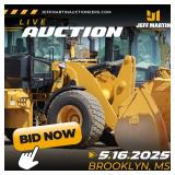 LATE SPRING CONSTRUCTION & TRANSPORTATION PUBLIC AUCTION- MAY 16TH at 9AM CT