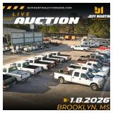 SOUTH MISSISSIPPI AUTO AUCTION FEATURING VEHICLES, BOATS, MOTORCYCLES, RVS - JANUARY 8TH at 6PM CT