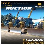 WINTER CONSTRUCTION & TRANSPORTATION PUBLIC AUCTION- JANUARY 23RD at 9 AM CT