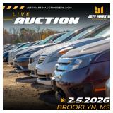 SOUTH MISSISSIPPI AUTO AUCTION FEATURING VEHICLES, BOATS, MOTORCYCLES, RVS - FEBRUARY 5TH at 6PM CT