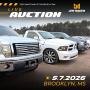 SOUTH MISSISSIPPI AUTO AUCTION FEATURING VEHICLES, BOATS, MOTORCYCLES, RVS - MAY 7TH AT 5:30 PM CT