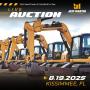 KISSIMMEE FLORIDA CONSTRUCTION LIVE AUCTION - AUGUST 19TH at 9AM ET