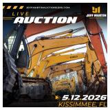 KISSIMMEE FLORIDA CONSTRUCTION LIVE AUCTION- MAY 12TH at 9AM ET