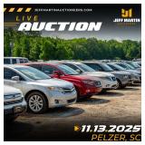 SOUTHEAST AUTOMOBILE AUCTION FEATURING VEHICLES, BOATS, MOTORCYCLES, RVS - NOVEMBER  13TH