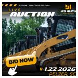 EAST COAST CONSTRUCTION & TRANSPORTATION AUCTION - JANUARY 22ND at 9AM ET