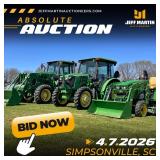 SHORT NOTICE ABSOLUTE PUBLIC AUCTION -LIVE & ONSITE, TUESDAY, APRIL 7TH AT 10AM ET