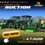 SHORT NOTICE ABSOLUTE PUBLIC AUCTION -LIVE & ONSITE, TUESDAY, APRIL 7TH AT 10AM ET
