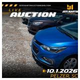 SOUTHEAST AUTOMOBILE AUCTION - OCT 1ST at 5:30 PM ET
