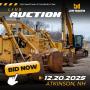 END OF YEAR NORTHEAST US LIVE AND ONLINE CONSIGNMENT AUCTION- DECEMBER 20TH AT 9AM ET