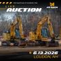 NORTHEAST US LIVE & ONLINE PUBLIC AUCTION - JUNE 13TH at 9AM ET 