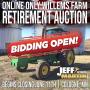 Online Only Leo & Sharon Willems Farm Retirement Auction