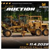 3RD ANNUAL NORTHERN MN CONSTRUCTION & AG CONSIGNMENT AUCTION- NOVEMBER 4TH AT 9AM CT