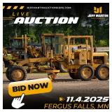 3RD ANNUAL NORTHERN MN CONSTRUCTION & AG CONSIGNMENT AUCTION- NOVEMBER 4TH AT 9AM CT