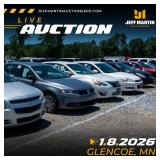 UPPER MIDWEST AUTOMOBILE AUCTION - JANUARY 8TH AT 5:30PM CT