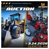 25TH ANNUAL TURF, GOLF COURSE, LANDSCAPING AND CONSTRUCTION EQUIPMENT AUCTION - MARCH 24TH 9 AM CT