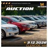 UPPER MIDWEST AUTOMOBILE AUCTION - MARCH 12TH AT 5:30PM CT