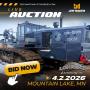 LOHRENZ EXCAVATING, FIELD TILE CONTRACTOR - COMPLETE LIQUIDATION - THURSDAY APRIL 2ND AT 9:00 AM CT