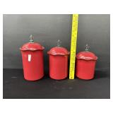 Southern Living Cinabar Canister Set