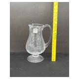 Princess House Polish Crystal Pitcher