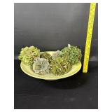 Large Italian Bowl & Decorative Balls