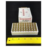 50 Rounds Winchester .32 Auto