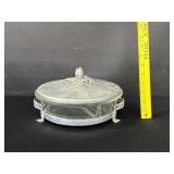 Rodney Kent Hammered Aluminum Covered Dish