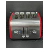 Red Kitchen Aid 4 Slice Toaster Tested