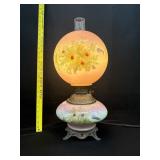 Antique Gone With The Wind Lamp