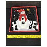 Large Stephanie Stouffer Christmas Tray