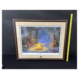 NRA Numbered & Signed Ralph E Oberg Lithograph