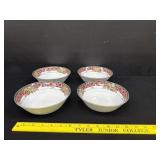 4 Noritake Royal Hunt Cereal Bowls
