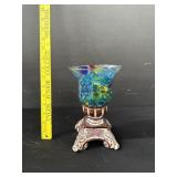 Glass Home Decor Iron Vase