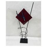 Rick Martin Modern Pop Art Signed Clock Sculpture