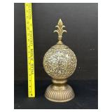Mosaic Glass & Brass Table Decor