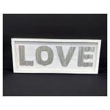 30x12 Stetson LOVE Sign Wood & Metal