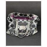 Coach Poppy Signature Handbag Purse Authentic