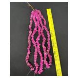 Lot Of Dyed Howlite Stone Nugget Beads