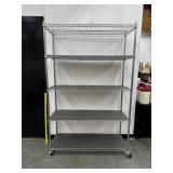 Heavy Duty Stainless Shelving Racks on Wheels