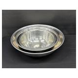 3 Stainless Steel Nesting Bowls