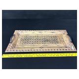 Distressed Design Look Serving Tray