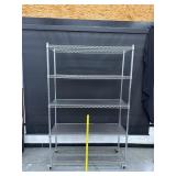 Crescent Chrome 5 Tier Heavy Duty Metal Shelves