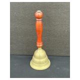 Vintage Brass Teachers Desk School Bell