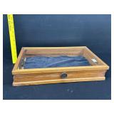 Vintage Wood Display Case
