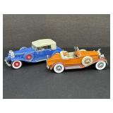 2 Vintage Die Cast Cars