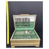 Lot Of Silver Plated Rogers Flatware & More